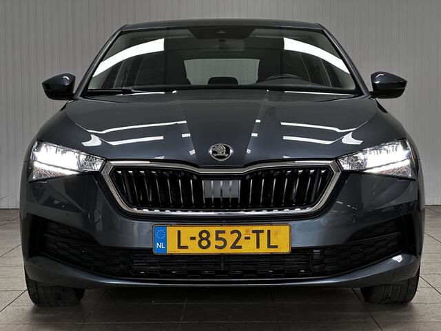 Skoda SCALA 1.0 TSI Active/ LED Koplampen!/ Trekhaak/ Airco/ Cruise/ Diml.Auto/ Regensensor/ Elek.pakket/ Isofix/ C.V.Afstand/ Metallic Lak.
