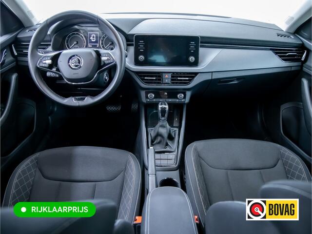 Skoda SCALA 1.0 TSI Ambition Comfort AUT. 110 PK Stoel- en stuurverwarming , Climate control , Apple Carplay, Android auto, PDC achter All season banden