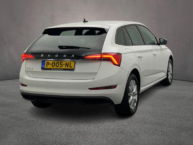 Skoda SCALA Ambition 1.0 TSI 110pk Cruise control, App connect, LED koplampen, Airco, DAB, Radio, Bluetooth
