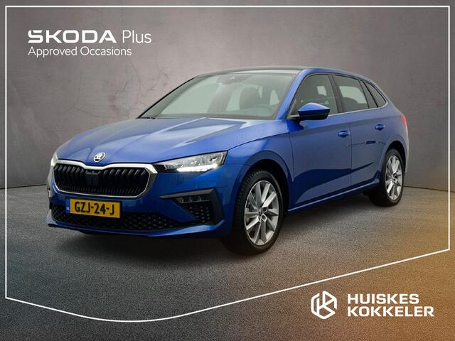 Skoda SCALA Business Edition 1.0 TSI 110pk DSG Automaat Adaptive cruise control, Panoramadak, Navigatie, LED koplampen, Achteruitrijcamera, Parkeersensoren, App connect, DAB, Radio