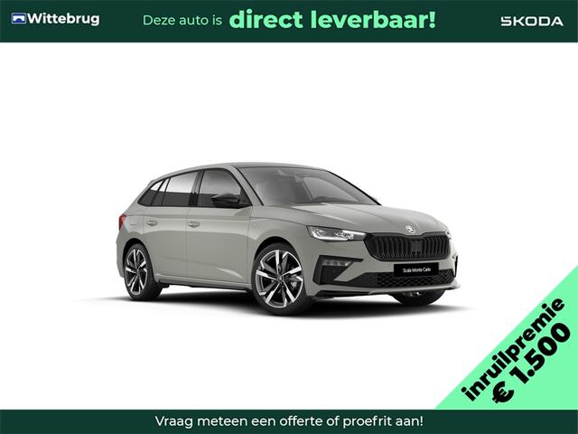 Skoda SCALA 1.0 TSI Monte Carlo ¤ 2.000,00 inruilpremie