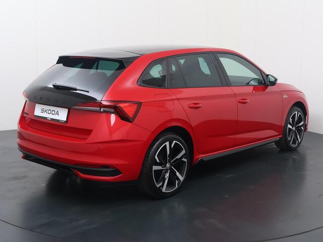 Skoda SCALA Monte Carlo 1.0 TSI | 115 PK | Adaptive Cruise Control | Achteruitrijcamera | Climate control | Panoramadak | Matrix LED | Keyless Entry | Navigatiesysteem | Elektrische achterklep |
