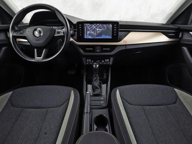 Skoda SCALA 1.0 TSI Business Sport Automaat (GROOT NAVI, VIRTUAL COCKPIT, APPLE CARPLAY, STOELVERWARMING, NIEUWE APK, NIEUWSTAAT)