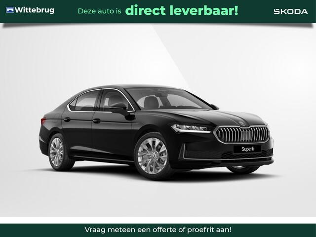 Skoda SUPERB 1.5 TSI MHEV First Edition/ Lounge interieur/ Trekhaak wegklapbaar/ 18''inch Lichtmetalen velgen Met ¤ 2.000,00 inruilpremie