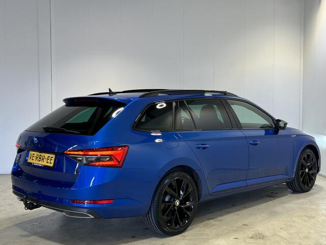Skoda SUPERB 1.4 TSI iV Sportline Business | Navigatie/Android/Apple Carplay | LM Velgen 18" | Elektrisch Glazen Panoramadak | Voorstoelen/Stuurwiel Verwarmd | Cruise Control |