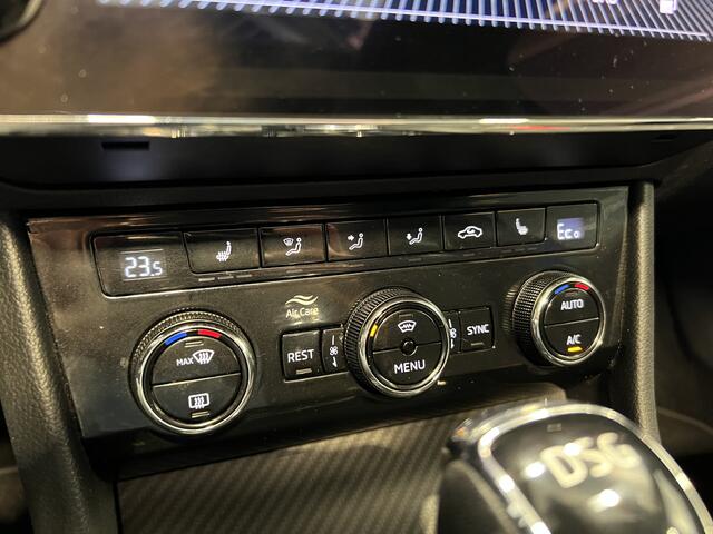 Skoda SUPERB 1.4 TSI iV Sportline Business | Navigatie/Android/Apple Carplay | LM Velgen 18" | Elektrisch Glazen Panoramadak | Voorstoelen/Stuurwiel Verwarmd | Cruise Control |
