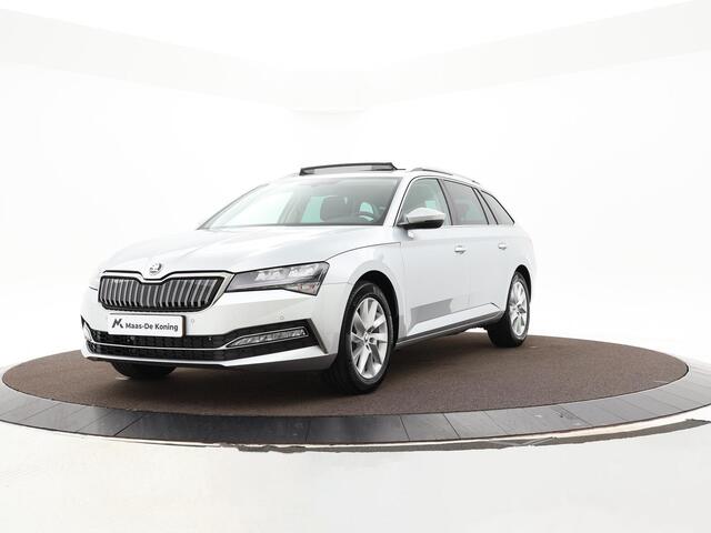 Skoda SUPERB Combi 1.4 Tsi 218pk DSG iV Business Edition Plus · Keyless · Panoramadak · Camera · Smart-Link · Keyless · Elek. Achterklep · 17'' Inch · Garantie t/m 04-03-2026 of 100.000km