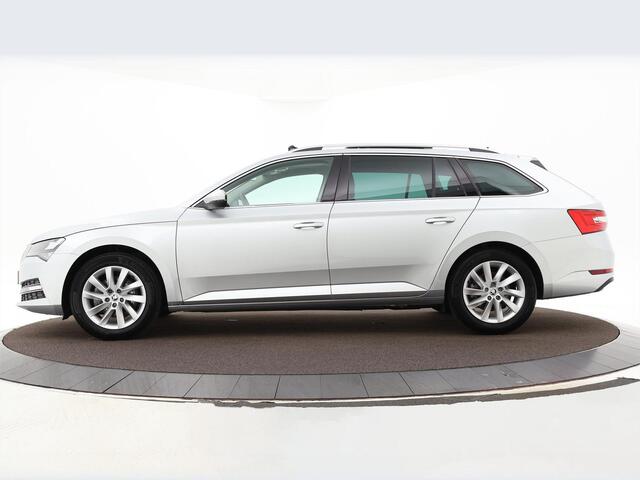 Skoda SUPERB Combi 1.4 Tsi 218pk DSG iV Business Edition Plus · Keyless · Panoramadak · Camera · Smart-Link · Keyless · Elek. Achterklep · 17'' Inch · Garantie t/m 04-03-2026 of 100.000km