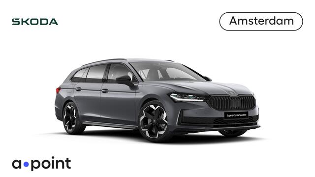 Skoda SUPERB Combi Sportline Business PHEV 1.5 TSI 204 pk 6 versn. DSG | Panoramadak | Canton | Dynamic chassis control | Travel assist plus | 19 inch lichtmetalen velgen | Winter pakket