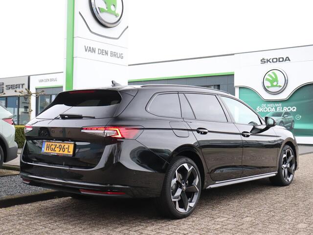 Skoda SUPERB Combi 1.5 TSI PHEV 204pk Sportline Business | Panoramadak | Canton audio | Rondomzichtcamera | Stoelverwarming voor & achter | Verwarmbaar voorruit |