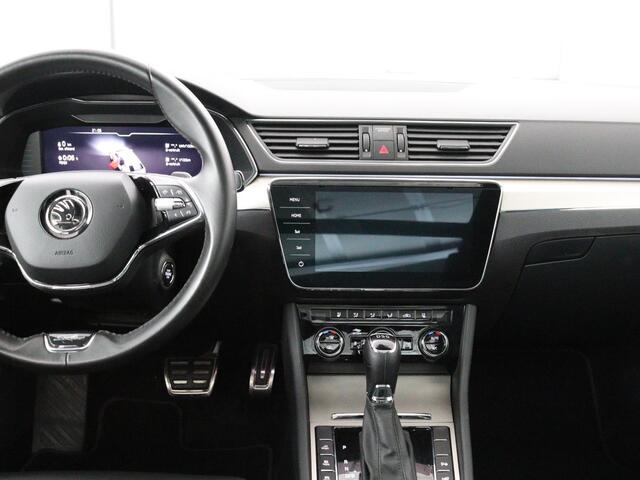 Skoda SUPERB 1.4 TSI iV Laurin & Klement | Panoramadak | Leder | Stoelventilatie | Adaptive cruise | Canton Sound | Memory | 360 camera | Trekhaak | Standkachel | Keyless | Virtual Cockpit | PHEV
