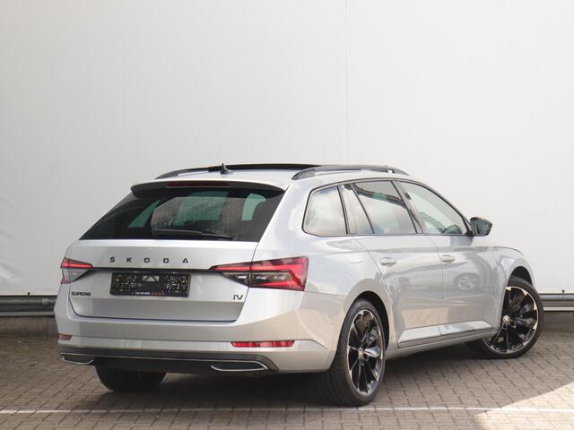 Skoda SUPERB Combi 1.4 TSI iV Sportline Business | Trekhaak | Dynamic Chassis Control | Pano | Camera | Dodehoekdetectie | Stoelverwarming V+A | Stuurverwarming |