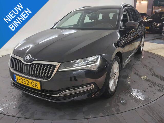 Skoda SUPERB COMBI 1.5 TSI ACT BUSINESS EDITION PLUS I AUTOMAAT I TREKHAAK (1600KG) I DEALER ONDERHOUDEN I CAMERA I CARPLAY