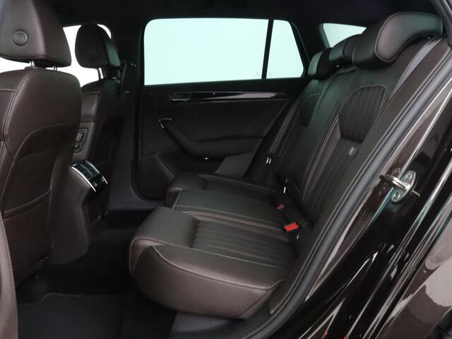Skoda SUPERB 1.4 TSI iV Laurin & Klement | Leder | Trekhaak | Adaptive cruise | Stoelverwarming | Canton Sound | Virtual Cockpit | Navigatie | Memory | Achterbankverwarming | Full LED | Keyless | Carplay | PHEV