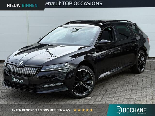 Skoda SUPERB Combi 1.4 TSI iV Sportline Business | Panorama Dak | Trekhaak | Winter Pack | Dealer Onderhouden | (Met Stekker!) Zeer Mooi