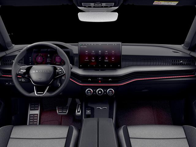 Skoda SUPERB Combi Sportline Business 1.5 TSI PHEV 204 PK DSG Automaat | Panorama dak | Suite Sport Leder | 19" lichtmetalen velgen | Trekhaak |