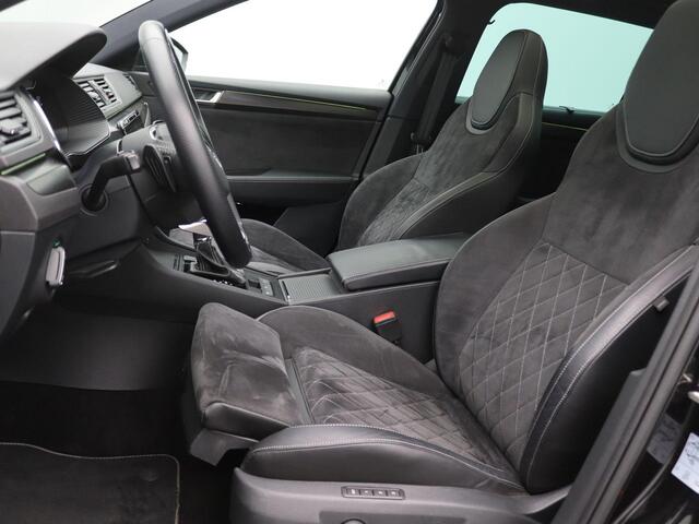 Skoda SUPERB Combi 1.4 TSI iV Sportline Business 218PK DSG Pano-Schuifdak, Elektrische achterklep, Memorystoel, Stoel-Stuurverwarming, Keyless, Achteruitrijcamera, 19" LM Velgen