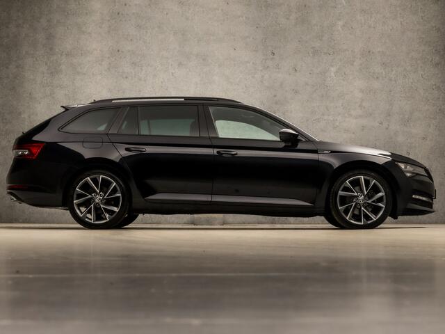 Skoda SUPERB Combi 1.5 TSI Sportline 150Pk Automaat (PANORAMADAK, VIRTUAL COCKPIT, APPLE CARPLAY, LEDER/ALCANTARA, MEMORY SEATS, STOELVERWARMING VOOR/ACHTER, CANTON AUDIO, CAMERA, ZWART HEMEL, SFEERVERLICHTING, NIEUWSTAAT)