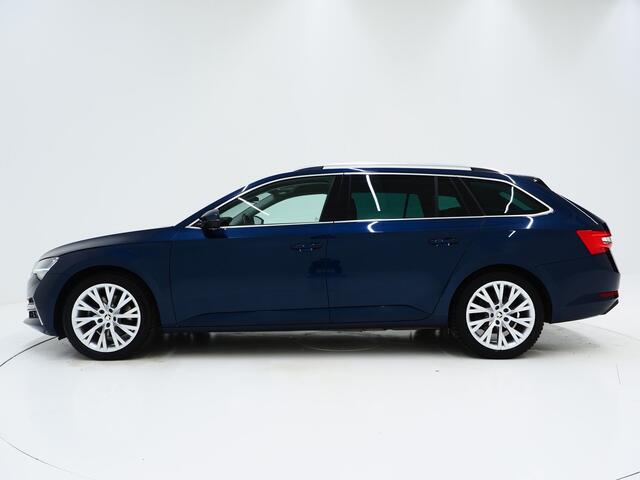 Skoda SUPERB Combi 1.4 TSI iV 218PK Style | Leder | Trekhaak | Adaptive Cruise | Virtual | Keyless | Memory | Carplay