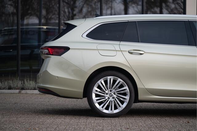 Skoda SUPERB Combi 1.5 TSI MHEV Selection | Matrix LED | El. Trekhaak | Stoel- Stuurverw. | Travel Pakket | Slaappakket