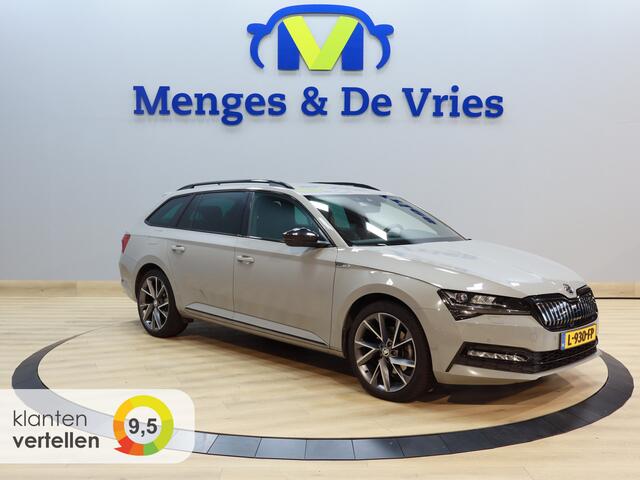 Skoda SUPERB Combi 1.4 TSI iV Sportline Business Airco ECC | Virtual | Sfeer | Memory | Stoel\Stuur Verwarming | Cruise Control | Isofix | NAP