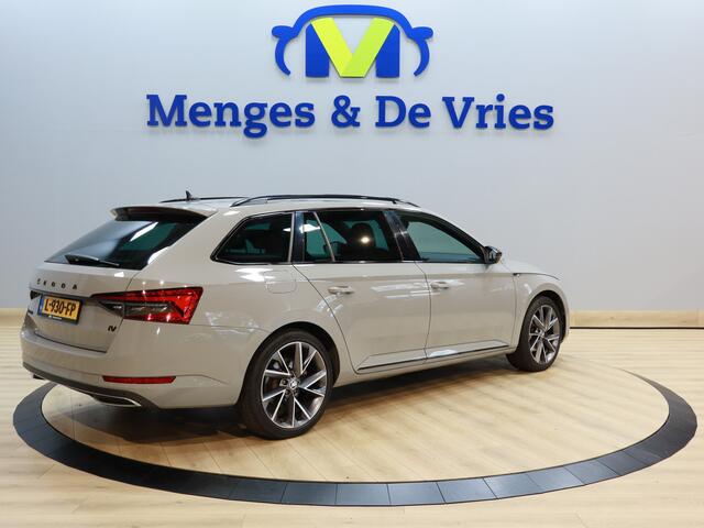 Skoda SUPERB Combi 1.4 TSI iV Sportline Business Airco ECC | Virtual | Sfeer | Memory | Stoel\Stuur Verwarming | Cruise Control | Isofix | NAP