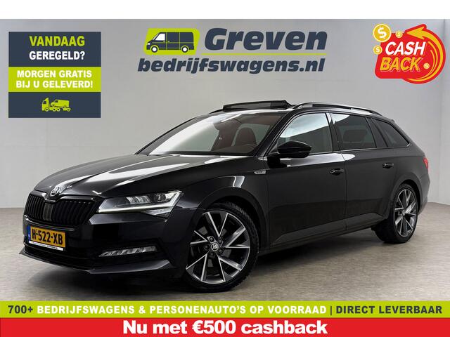 Skoda SUPERB 1.5 TSI 150PK ACT Sportline Business | Pano | Sfeerverl. | Virtual | Memory | Trekh. | Camera | Carplay | NAP