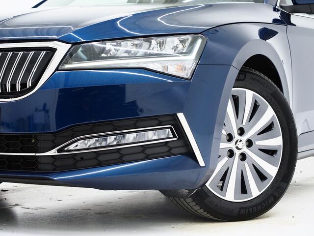 Skoda SUPERB Combi 1.4 TSI iV 218PK | Trekhaak | Keyless | Stoelverwarming | Cruise | DAB | LED | Carplay