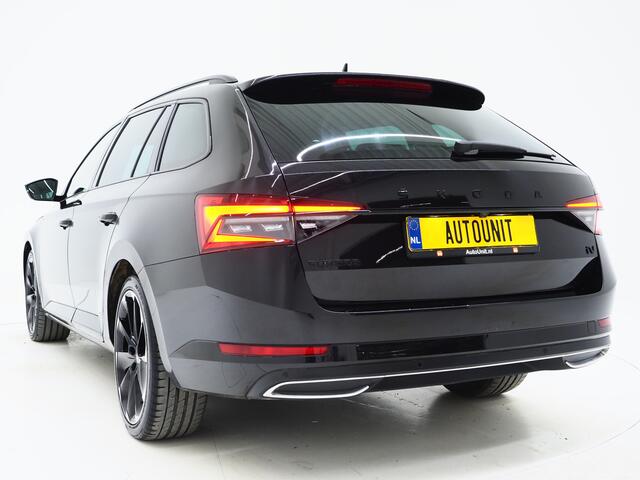 Skoda SUPERB Combi 1.4 TSI iV Sportline 218PK | Sportstoelen | Trekhaak | Camera | Memory | Sfeer | Keyless | Adaptive Cruise