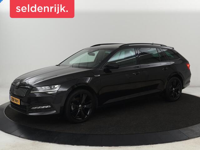 Skoda SUPERB 1.4 TSI iV Sportline | Stoelverwarming | Alcantara | Adaptive cruise | Camera | Carplay | Matrix LED | Stuurverwarming | Virtual Cockpit | Navigatie | Parkeerhulp | Sportstoelen | Sfeerverlichting | PHEV | Plug In