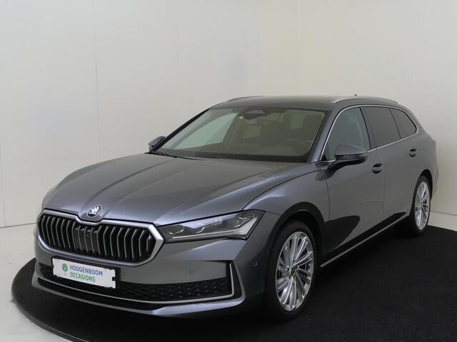 Skoda SUPERB Combi 1.5 TSI MHEV First Edition | 360 camera | Parkeerassistent | Stoelverwarming voor en achter | Keyless | Navigatie | LED matrix verlichting | 3-zone airco | Massagefunctie voorstoelen |