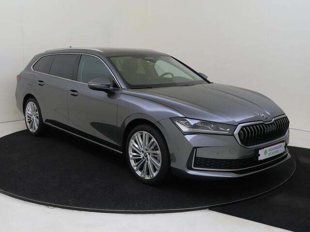 Skoda SUPERB Combi 1.5 TSI MHEV First Edition | 360 camera | Parkeerassistent | Stoelverwarming voor en achter | Keyless | Navigatie | LED matrix verlichting | 3-zone airco | Massagefunctie voorstoelen |