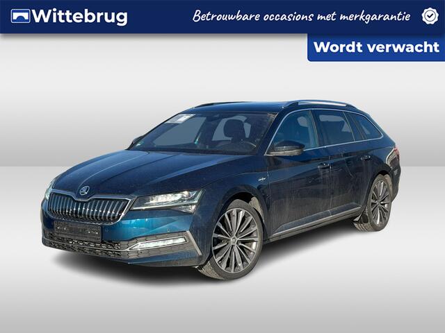 Skoda SUPERB Combi 1.4 TSI 218pk iV Laurin & Klement (L&K) DSG Automaat Panoramadak / Trekhaak wegklapbaar / Premium lederen bekleding / Virtual Cockpit