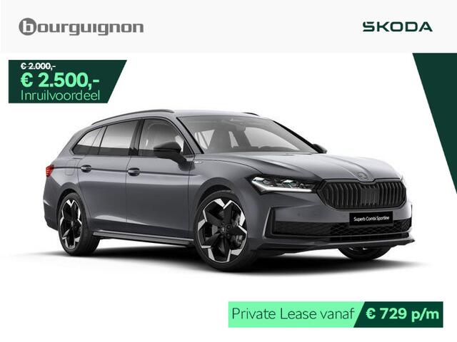 Skoda SUPERB Sportline Business 1.5 TSI PHEV 204 PK | Trekhaak | Head-up display | Canton audio | Adaptive cruise control