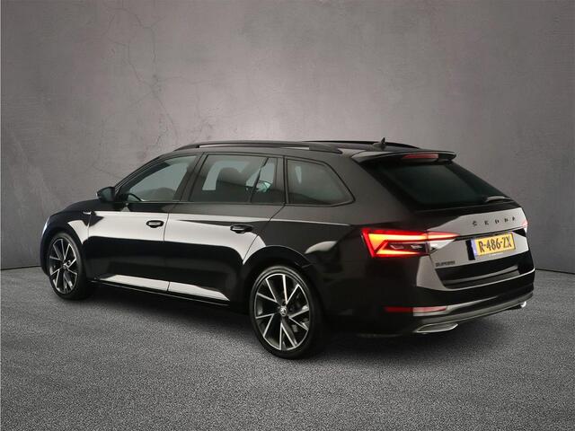 Skoda SUPERB Combi Sportline Business 1.5 TSI 150pk DSG Automaat Adaptive cruise control, Elektrische achterklep, Achteruitrijcamera, Navigatie, LED matrix koplampen
