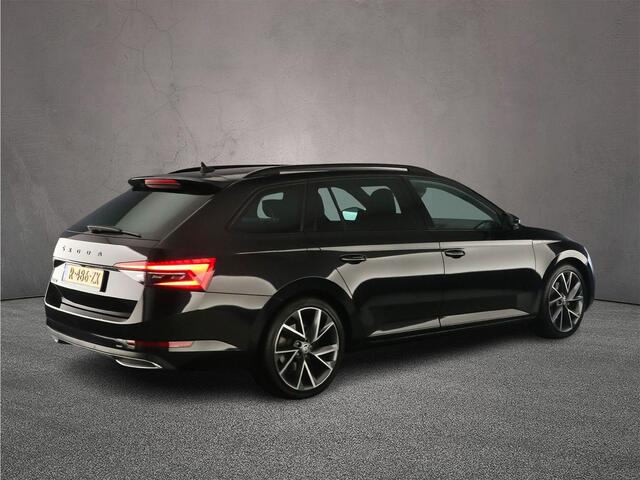 Skoda SUPERB Combi Sportline Business 1.5 TSI 150pk DSG Automaat Adaptive cruise control, Elektrische achterklep, Achteruitrijcamera, Navigatie, LED matrix koplampen