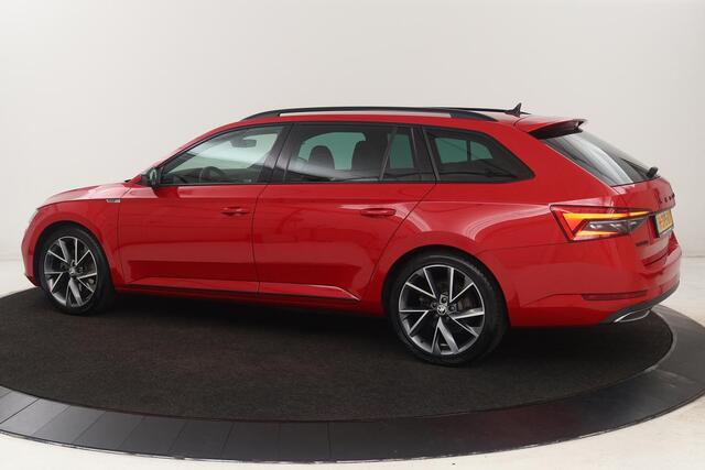 Skoda SUPERB 1.4 TSI iV Sportline | Trekhaak | Stoelverwarming | Matrix LED | Virtual Cockpit | Camera | Alcantara | Canton sound | Memory | Carplay | Navigatie | PHEV