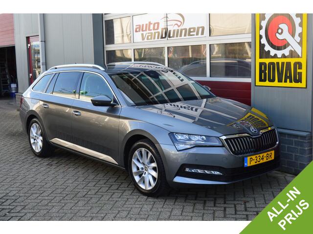 Skoda SUPERB Combi 1.5 TSI ACT Business Edition O.a: PDC, Stoelverw, Stoelgeheugen, Keyless, Carplay, Etc. All-in prijs!