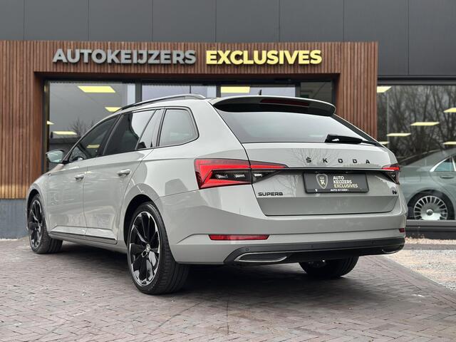 Skoda SUPERB Combi 1.4 TSI iV Sportline Business Panoramadak Adapt. Cruise LED Standkachel Trekhaak 19''LM