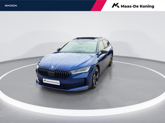 Skoda SUPERB 1.5 TSI PHEV 204pk Sportline Business · Panoramadak · Trekhaak · Leder · Garantie t/m 19-06-2030 of 100000km