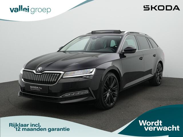 Skoda SUPERB 1.4 TSI iV 218 pk Style | Panoramadak | Trekhaak | Navigatie Columbus | Geheugenstoel | Matrix LED | 360 Camera | Adaptief onderstel