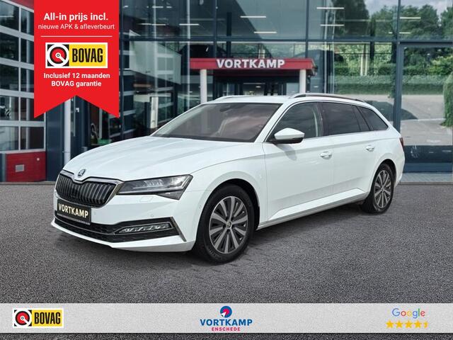 Skoda SUPERB 1.4 TSI iV STYLE TREKHAAK/360-CAM/ELEK-KLEP/ACC/MEM/LED/STOEL+STUURVERW