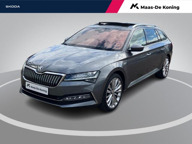 Skoda SUPERB Combi 1.4TSI iV 160kW/218PK Laurin & Klement DSG · Panoramadak · Leder · Trekhaak · 360gr Camera · Canton Audio ·