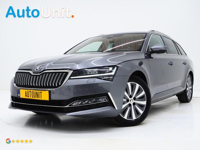 Skoda SUPERB Combi 1.4 TSI iV Style | Leder/Alcantara | Camera | Keyless | Memory | Virtual | Adaptive Cruise | Sfeerlicht