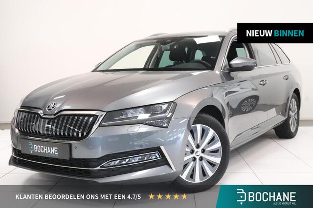 Skoda SUPERB Combi 1.4 TSI iV Business Edition Plus | Camera | SoH 100% | El. stoelen & achterklep | LED koplampen | Navigatie |