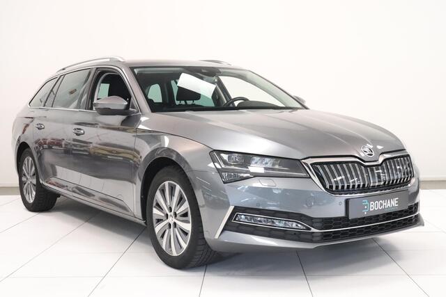 Skoda SUPERB Combi 1.4 TSI iV Business Edition Plus | Camera | SoH 100% | El. stoelen & achterklep | LED koplampen | Navigatie |