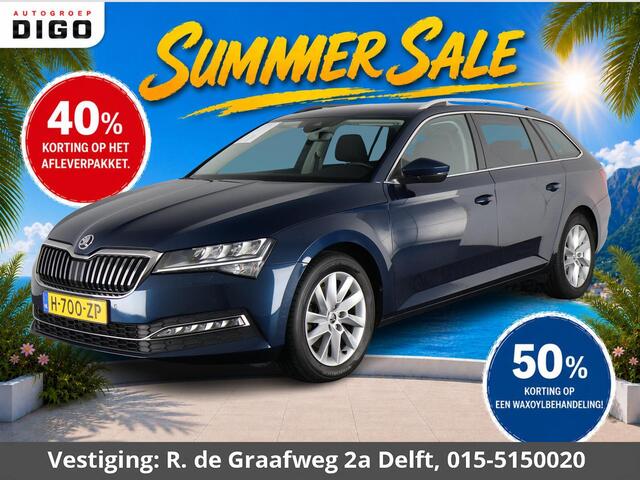 Skoda SUPERB Combi 1.5 TSI ACT Business Edition Automaat | Navigatie | Stoelverwarming | Camera |