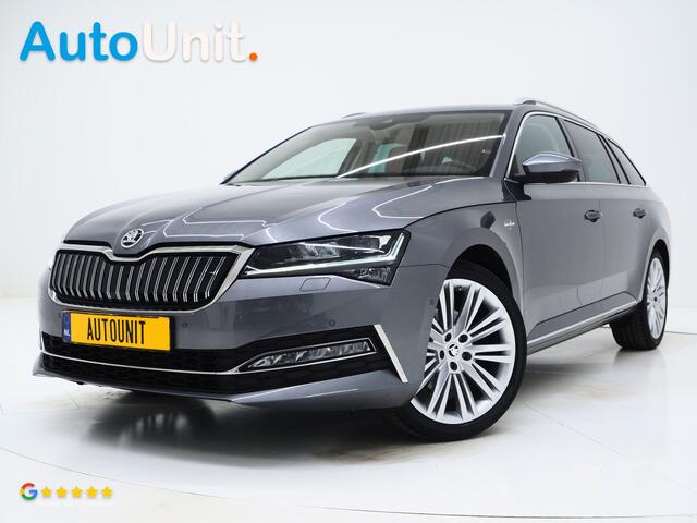Skoda SUPERB Combi 1.4 TSI iV Laurin & Klement | Leder | Trekhaak | Massage | Canton | 360 | Memory | Stoelkoeling | Keyless