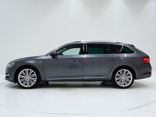 Skoda SUPERB Combi 1.4 TSI iV Laurin & Klement | Leder | Trekhaak | Massage | Canton | 360 | Memory | Stoelkoeling | Keyless
