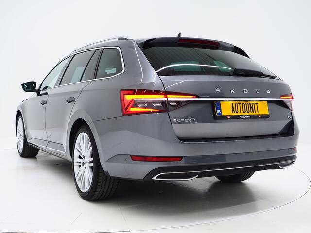 Skoda SUPERB Combi 1.4 TSI iV Laurin & Klement | Leder | Trekhaak | Massage | Canton | 360 | Memory | Stoelkoeling | Keyless